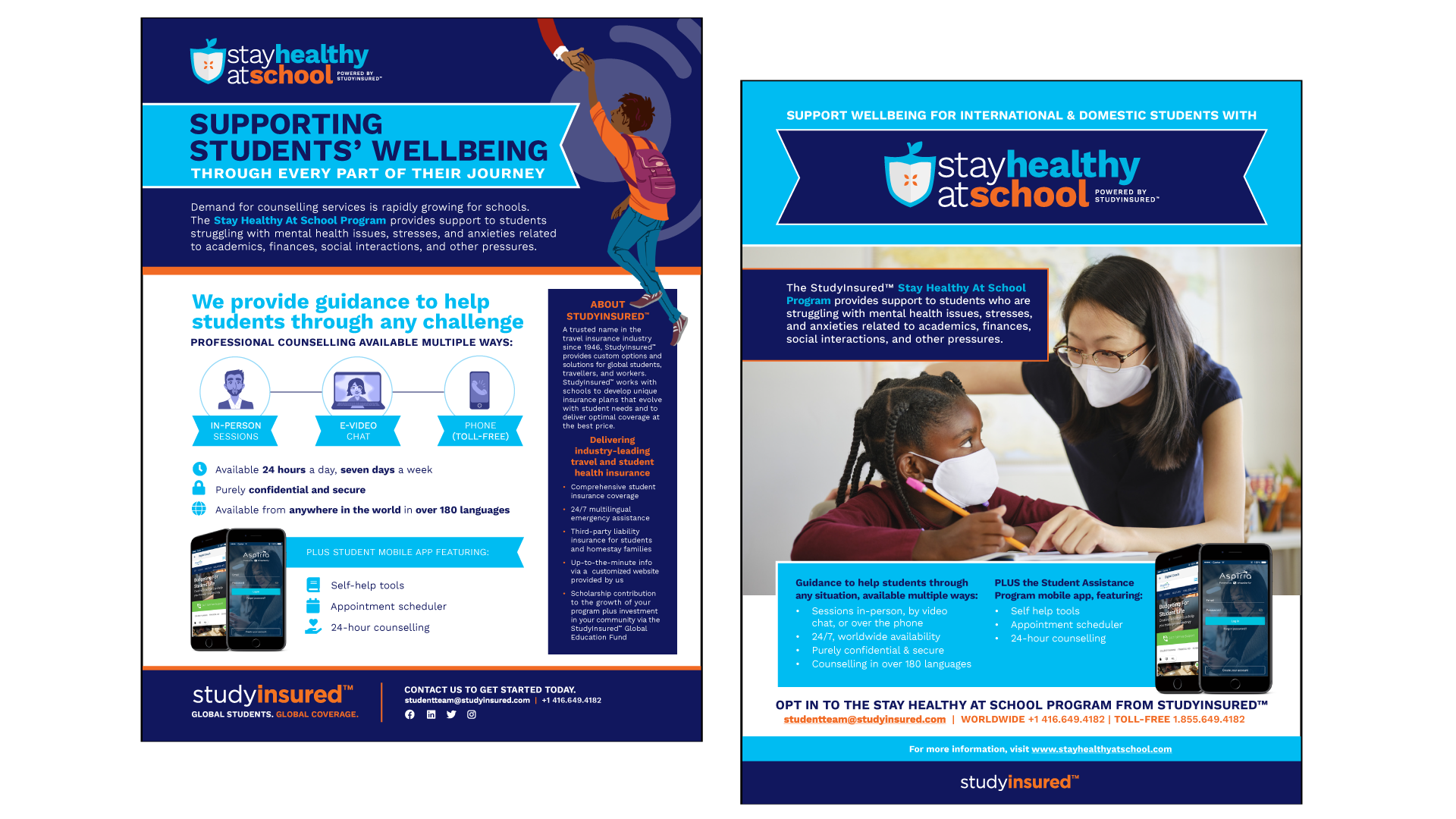 Print sell sheets for the Stay Healthy At School program